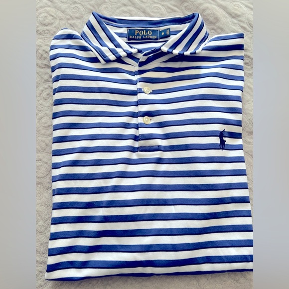 Polo Ralph Lauren Other - Beautiful blue and black stripe polo